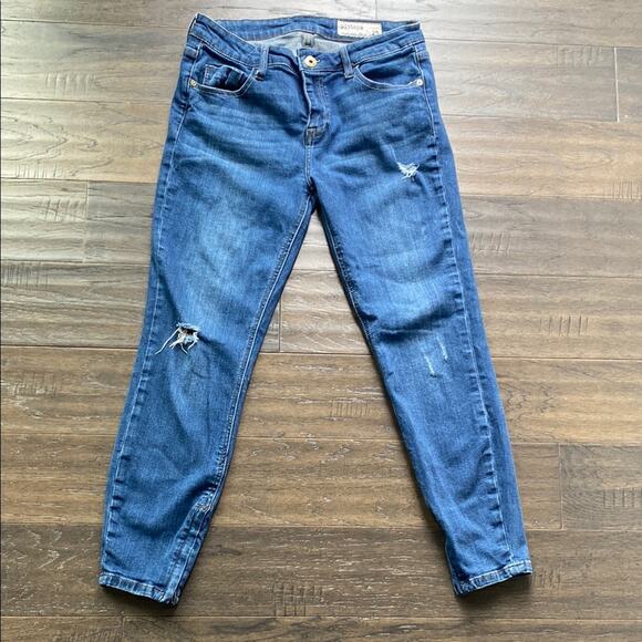 PISTOLA Skinny Jean Womens Sz 29 Blue Ankle Zipper - Picture 1 of 7